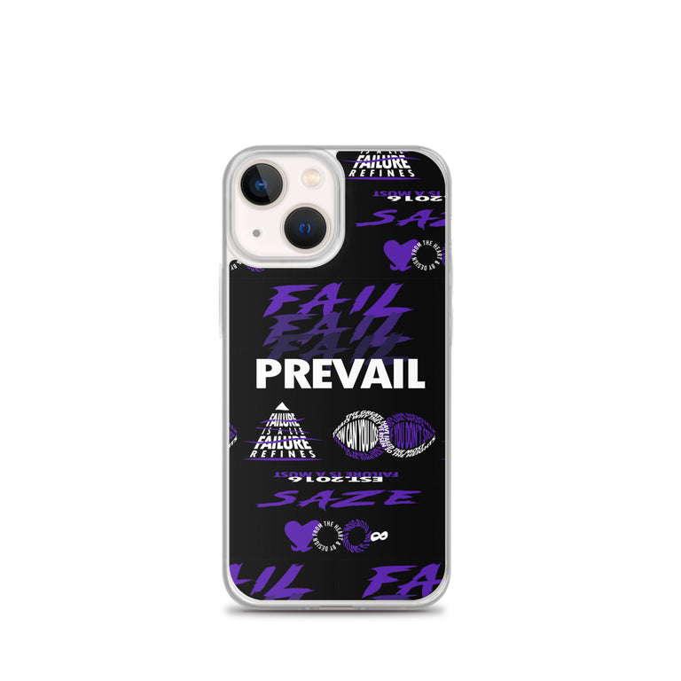 FAIL/PREVAIL Clear Case for iPhone®