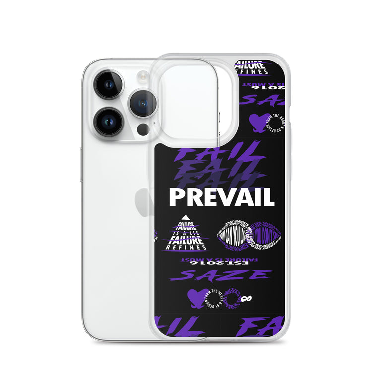 FAIL/PREVAIL Clear Case for iPhone®