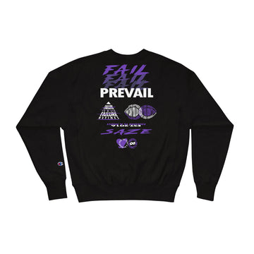 FAIL/PREVAIL SAZE® x Champion® Sweatshirt (BLACK)